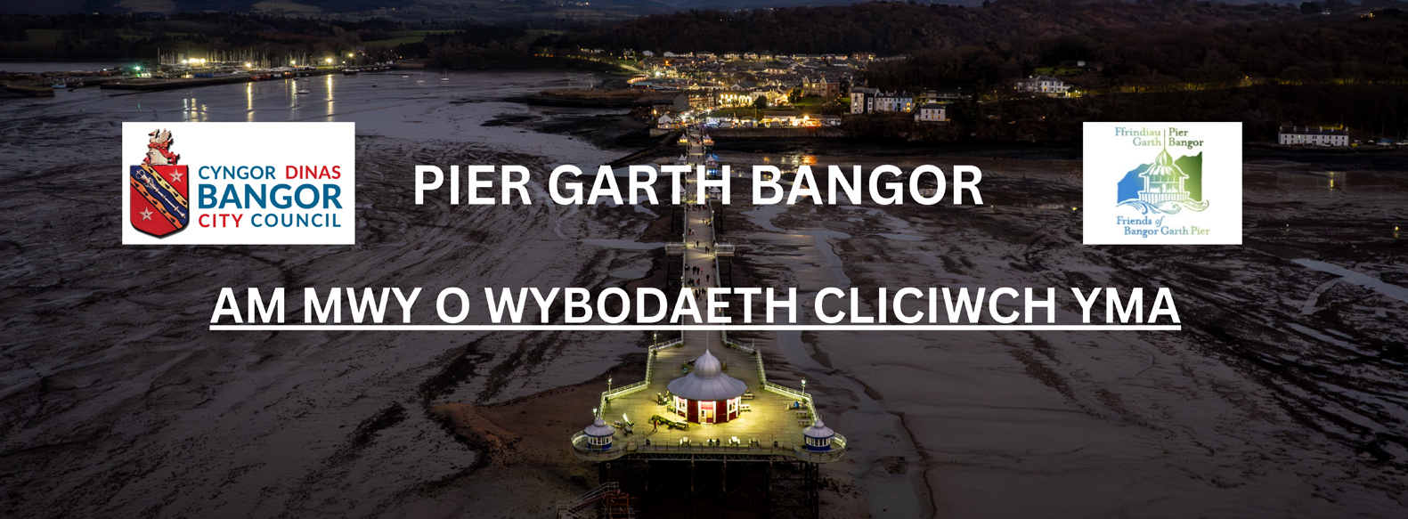 Pier Fictoraidd y Garth